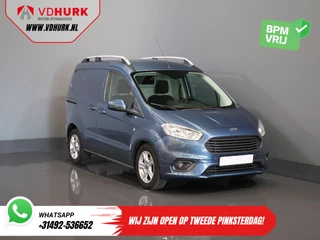 Ford Transit Courier 1.0 EcoBoost BENZINE BPM VRIJ! Dealer Onderhouden/ NL Auto/ Carplay/ Climate/ Cruise/ Stoelverw./ Trekhaak/ LMV