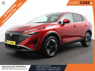 Nissan Qashqai 1.3 MHEV Automaat N-Connecta | Navigatie | Climate Control | Sfeerverlichting | Camera 360 | Led | Dab | Verwarmde voorstoelen | Adaptive Cruise Control | Digitale Cockpit | Lichtmetalen Velgen