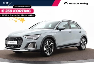 Audi A3 allstreet 35 TFSI 150pk S-Tronic Advanced edition · S Line interieur · Camera · Smartphone interface · Trekhaak afneembaar · Navigatie · 18'' Velgen · Stoelverwarming · Telefoon draadloos laden · Garantie t/m 10-06-2028 of 100.000kme t/m