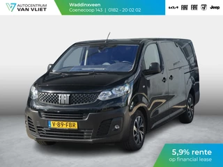 Fiat Scudo 2.0 MultiJet 180pk Aut. L3 DC | Schuifdeur Links | Trekhaak | Keyless | Clima | Stoel voorin | Elektr. Handrem