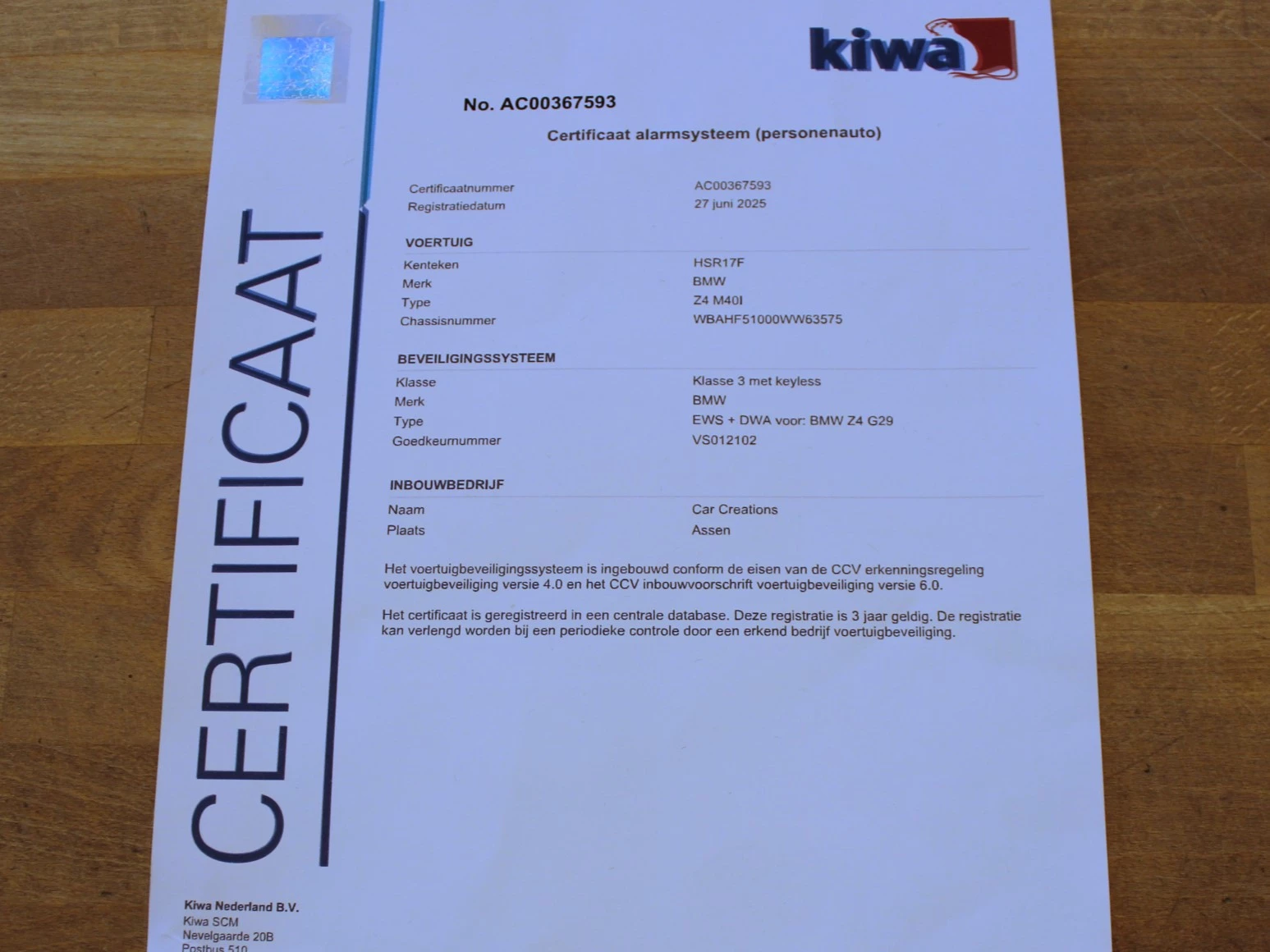 Hoofdafbeelding BMW Z4