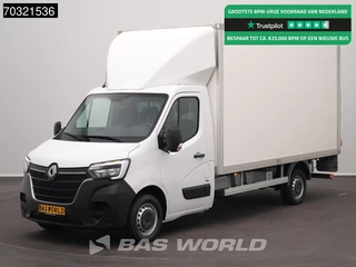 Renault Master 145PK D'Hollandia Laadklep Bakwagen LED Navi Airco Cruise Euro6 Meubelbak Koffer Airco Cruise control