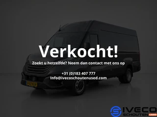 Iveco Daily 40C21V A8 Luchtvering • Dubbellucht  •  Automaat • W3520 L2H2 • 3.0L 207PK • Trekhaak • BPM-vrij  Standplaats: Almkerk