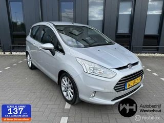 Hoofdafbeelding Ford B-MAX Ford B-Max 1.0 EcoBoost Titanium Navi, Verwarmde voorstoelen, Dealer onderhouden Nieuwe APK