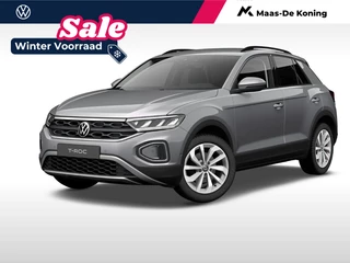 Volkswagen T-Roc Life Edition 1.0 TSI 116 pk 6 versn. Hand · Airconditioning automatisch, 2-zone (climatronic) · Privatelease vanaf €,-398 per maand · Incl. inruilvoordeel ·