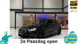 BMW 1-serie 118i High Exec M Sport Pano Led Acc Camera Navi Carplay Leder Stoel&stuurverw.