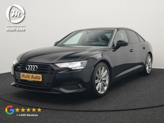 Audi A6 Limousine 50 TFSI e quattro 2X S Line Plug In Hybrid 299pk Dealer O.H PHEV | Panodak | Trekhaak Af Fabriek | Head Up | Apple Carplay | Lederen Sportstoelen Verwarmd | Keyless |  Cruise Control | Virtual | Navigatie | DAB |