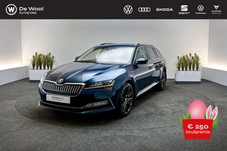 Skoda Superb Combi 1.4 TSI 218pk DSG iV Style | Trekhaak Zwenkbaar, 360 Camera, Memory Stoelen |