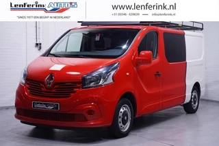 Renault Trafic 1.6 dCi 120 pk Dubbel Cabine 6-Zits Airco Trekhaak, Imperiaal, Cruise control, PDC achter