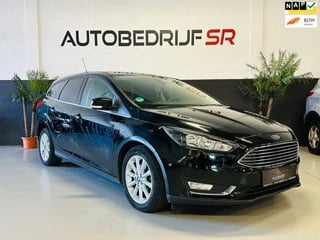 Ford Focus Wagon 1.0 Titanium Navigatie! Cruise Controle! PDC! Parkpilot! Boekjes! Garantie!