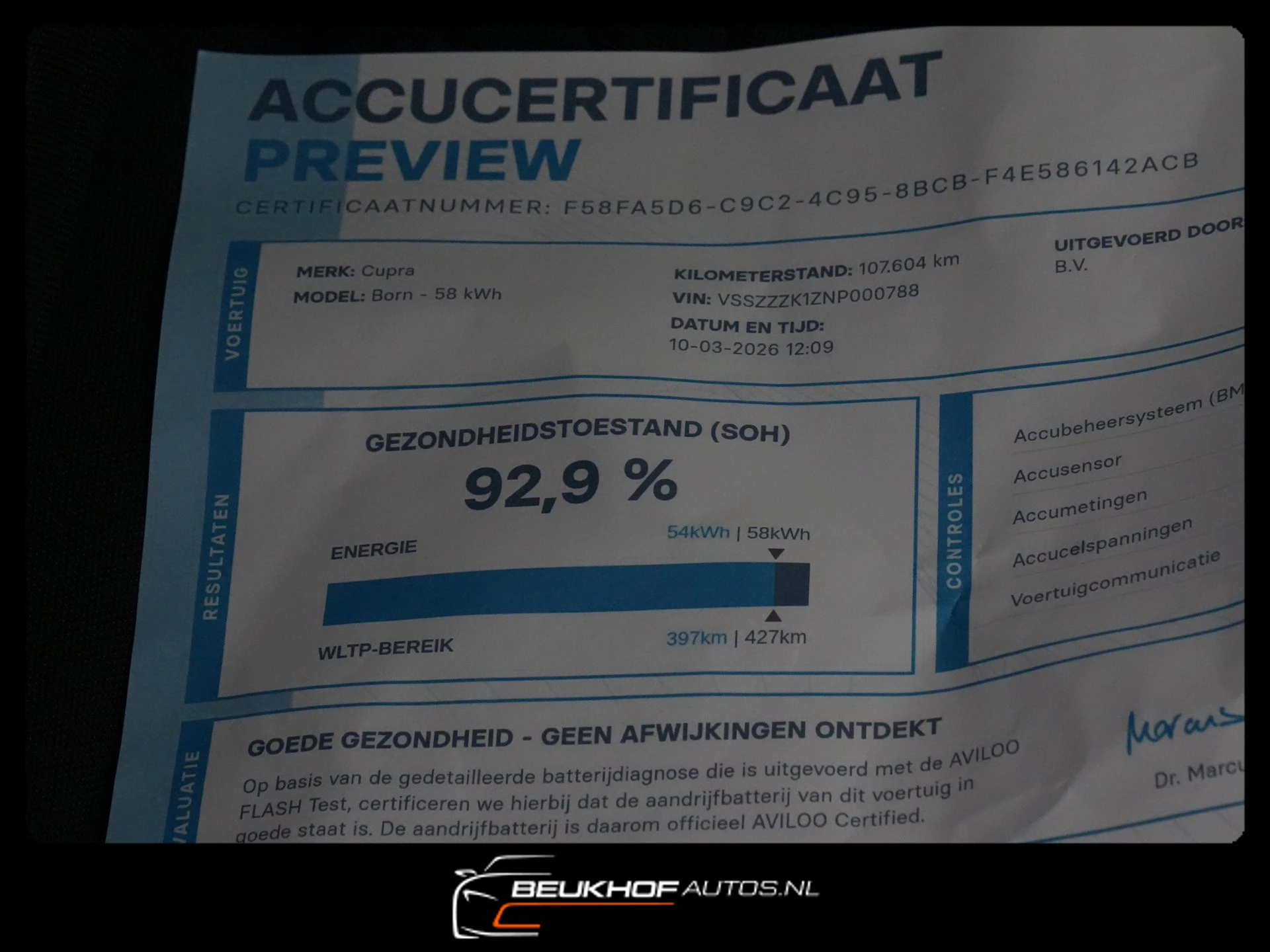 Hoofdafbeelding CUPRA Born