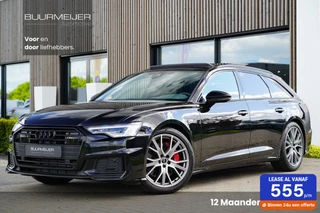 Audi A6 Avant 55 TFSI e Quattro Competition - Vol uitgevoerd - Dealer onderhouden - Panoramisch schuif/kanteldak - 3 x S-Line - Semi elektrische trekhaak - Matrix - 20'' -
