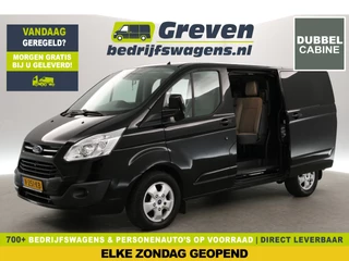 Ford Transit Custom 270 2.0 TDCI L1H1 | MARGE | DC | Airco | Cruise | 2xSchuifdeur | Camera | Trekh. | Navi | Parkeersens.