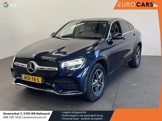 Mercedes-Benz GLC-klasse Coupé 300e 4MATIC 320pk PHEV AMG Line Navigatie Apple Carplay/Android Auto Camera Parkeersensoren Cruise Control Full Led Elektrische achterklep Stoelverwarming Climate Control Lichtmetalen velgen