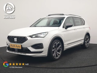 SEAT Tarraco 1.4 TSI e-Hybrid FR PHEV 245pk Dealer O.H | Trekhaak Af Fabriek | Panodak | 360 Camera | Adaptive Cruise | Sportstoelen Memory & Verwarmd | BLIS | Apple Carplay | Travel Assist | Keyless | Navigatie | Virtual | DAB | 20" L.M | Plug In Hybrid |