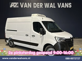 Renault Master 2.3 dCi 136pk L2H2 Koelwagen Thermoking V-300 MAX Vriezen -20°C tot verwarmen + 20°C Dag + Nacht Euro6 Airco | Navigatie, Camera, 2500kg Trekhaak, LED, Cruisecontrol, Parkeersensoren, Bijrijdersbank