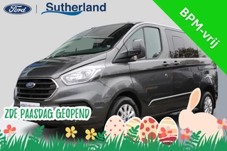 Ford Transit Custom 300 2.0 TDCI L1H1 Limited DC | 170pk Automaat | Dubbele cabine | Dubbele schuifdeur met ruit | Bijrijdersstoel | Stoelverwarming | Scherm | Camera | Achterklep