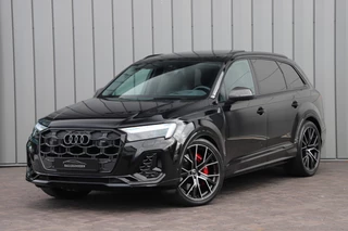 Audi SQ7 4.0 TFSI 507PK Quattro | 507PK | Achterasbesturing | Luchtvering | 7Pers | Massage | Head-up | Keyles-go | Carbon | Sfeerverlichting | B&O | ACC | Stuurwielverw. | 2024.