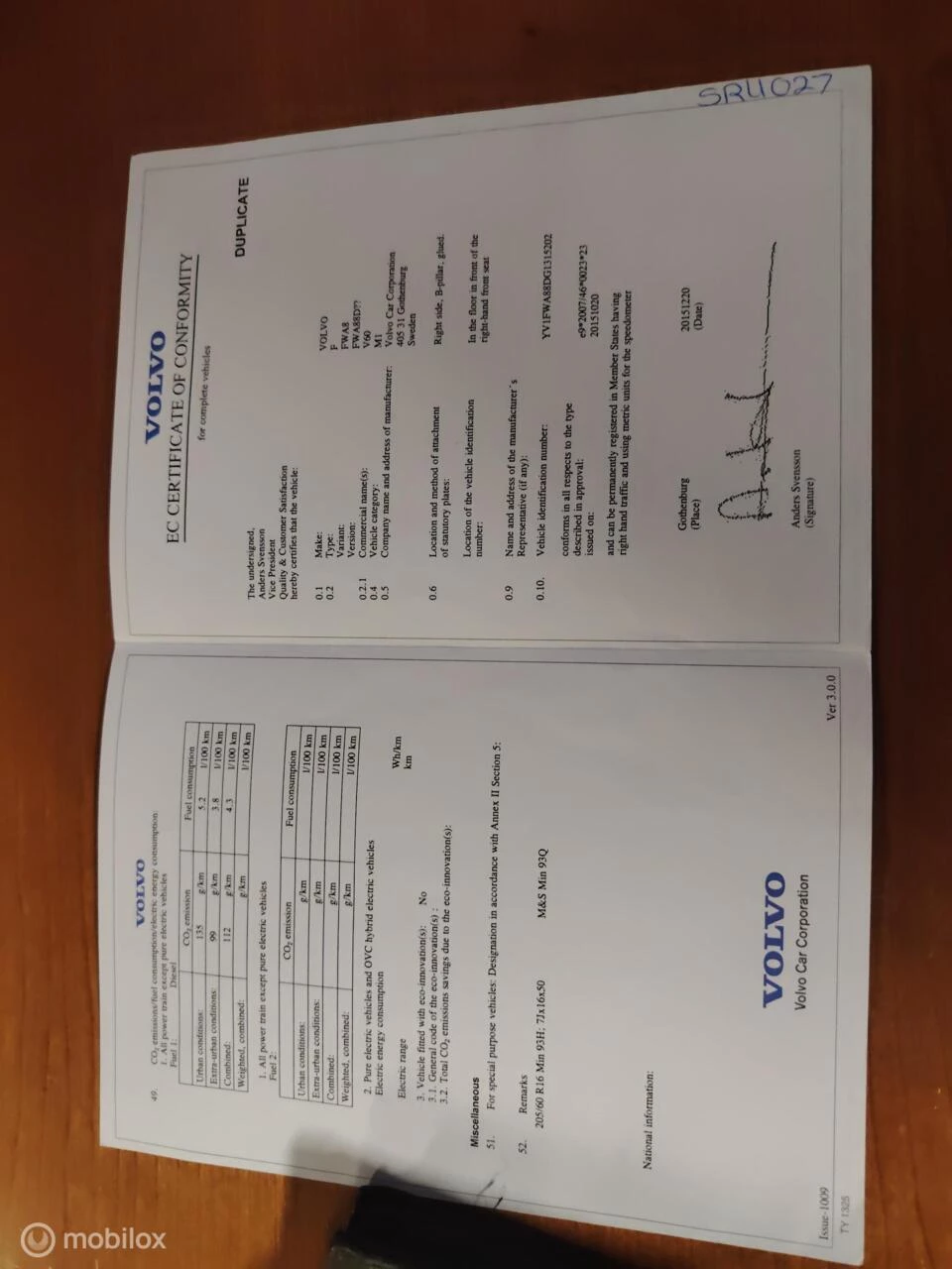 Hoofdafbeelding Volvo V60