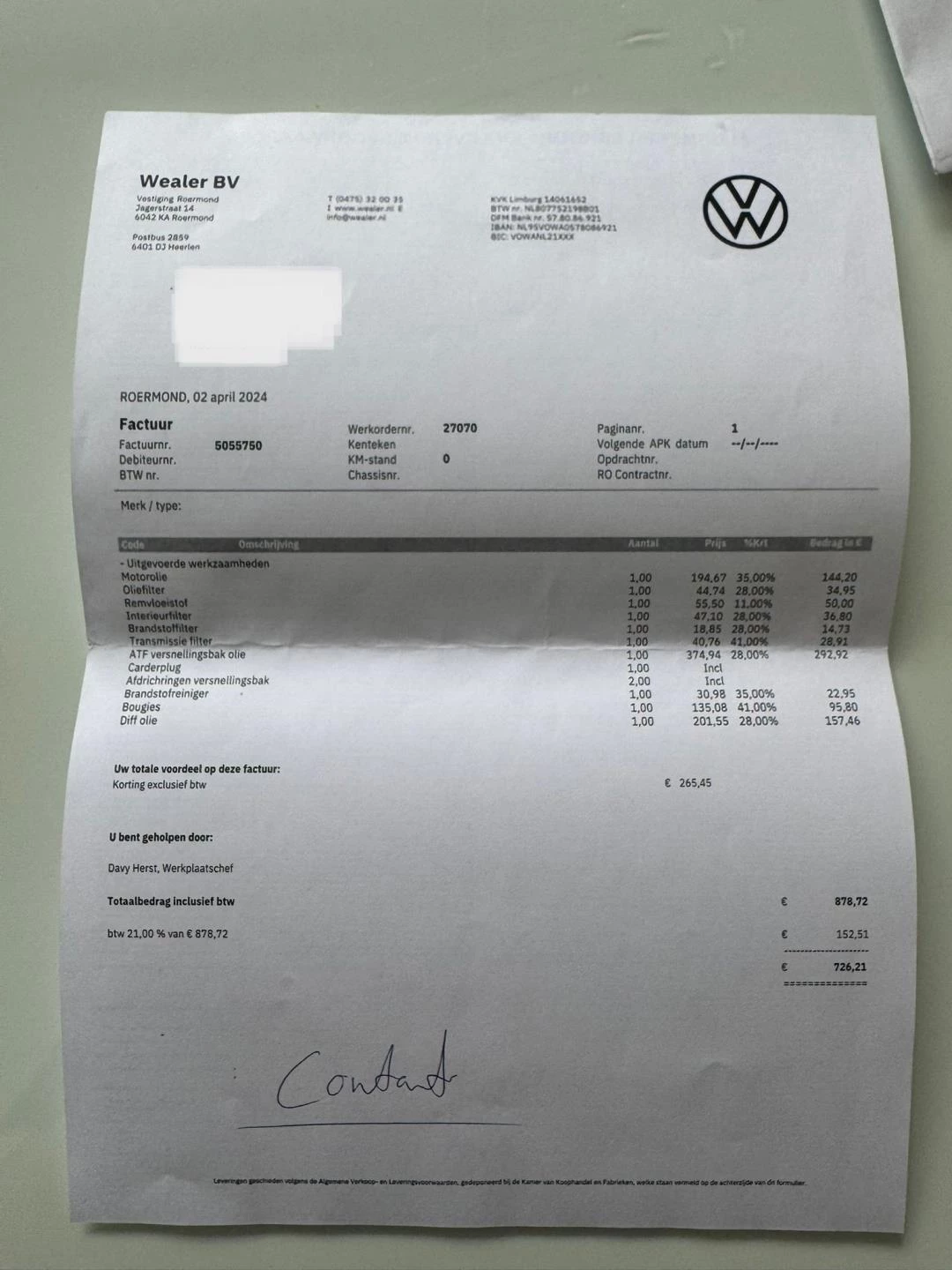 Hoofdafbeelding Volkswagen Golf