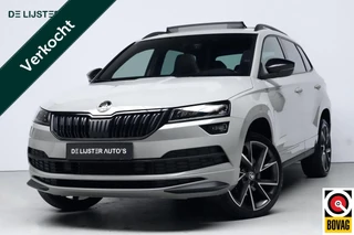 Skoda Karoq 1.5 TSI ACT Sportline Automaat | Pano-dak | CarPlay | Acc | Camera | Stoelverwarming | Pdc | Led | Trekhaak | Keyless |