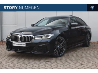 BMW 5 Serie 520d High Executive M Sport Automaat / Schuif-kanteldak / Trekhaak / Laserlight / Stoelventilatie / Head-Up / Active Cruise Control / Comfort Access / Parking Assistant