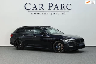 BMW 5-serie Touring 540i xDrive M-Sport LED/VIRTUAL/SFEER/PANO/LEER+S.VERWARMING+MEMORY/20" LMV/360/ACC/ECC/12 MND GARANTIE!