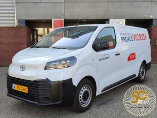 Toyota PROACE Long Worker CHALLENGER 75KWH ELECTRIC CRUISE AIRCO APPLE/ANDROID PARK-SENSOREN BLUETOOTH EL-RAMEN/SPIEGELS