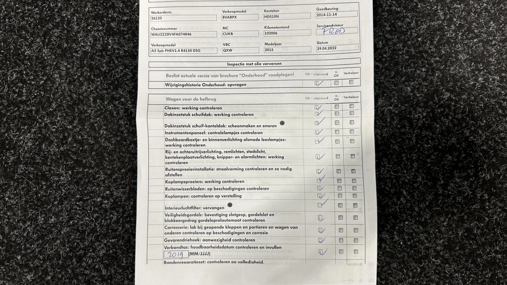 Hoofdafbeelding Audi A3