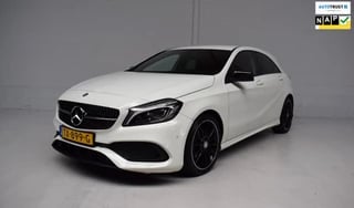 Mercedes-Benz A-klasse 160 AMG Night Edition Plus FACELIFT / LEER-ALCANTARA / 18INCH