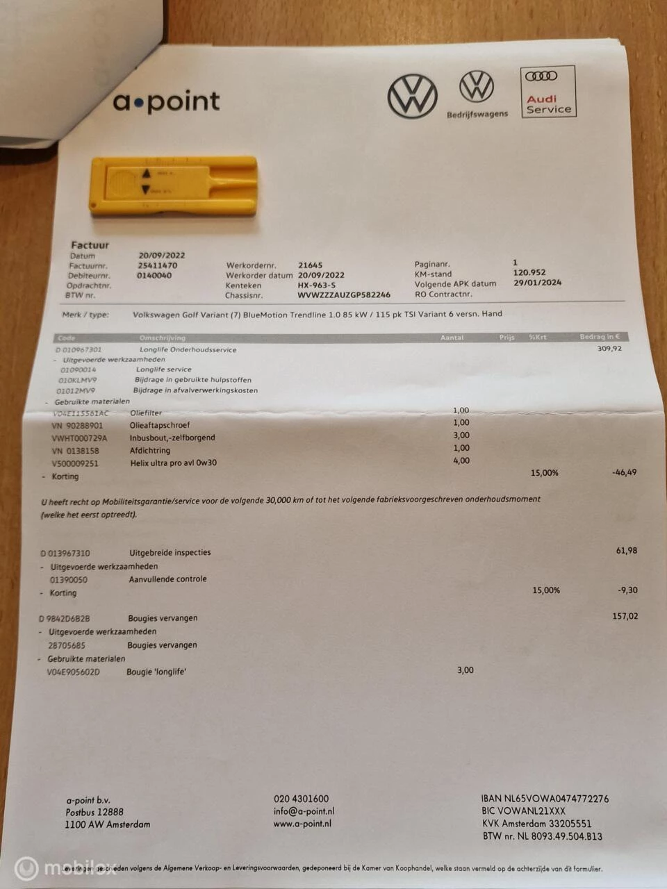 Hoofdafbeelding Volkswagen Golf