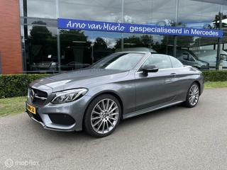 Mercedes C-klasse Cabrio 43 AMG 4MATIC Distronic, Memory, Camera, Dodehoekassist, Head up.