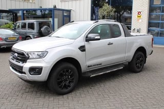 Hoofdafbeelding Ford Ranger Ford Ranger 2.0 EcoBlue Wildtrak Supercab Xenon, Navigatie, 3500 KG trekhaak, ACC, Leder