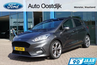 Ford Fiesta 1.0 EcoBoost ST-Line 100PK Automaat Winterpack Cruise Climate Carplay Navi Privacy Glass 18" Inch Velgen *Compleet*