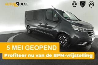 Renault Trafic 2.0 Blue dCi EDC 170 T29 L2H1 Extra DC | Direct Leverbaar | Camera | Navigatie | Climate Control | Dubbele Cabine