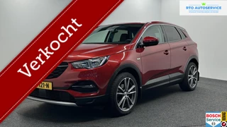 Hoofdafbeelding Opel Grandland X Opel Grandland X 1.2 Turbo Ultimate LEER NAVI TREKHAAK CRUISE CARPLAY.