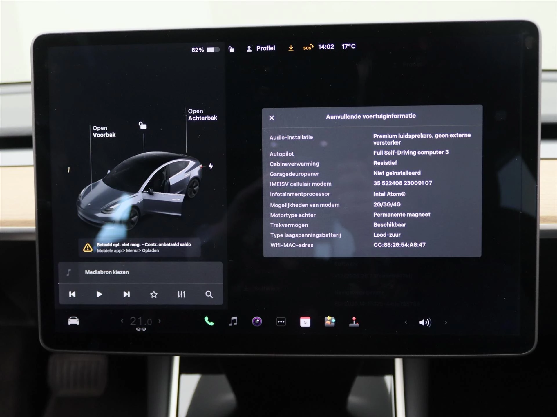 Hoofdafbeelding Tesla Model 3