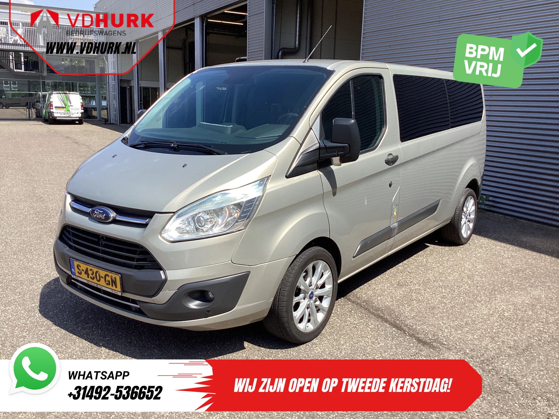 Hoofdafbeelding Ford Transit Custom
