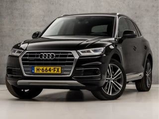 Audi Q5 45 TFSI quattro S-Line Sport 245Pk (PANORAMADAK, S-LINE, VIRTUAL COCKPIT, GROOT NAVI, ELEK SPORTSTOELEN, STOELVERWARMING, KEYLESS, LEDER, GETINT GLAS, ELEK ACHTERKLEP, ZWART HEMEL, NIEUWSTAAT)