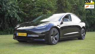 Tesla Model 3 Long Range AWD 75 kWh Panoramadak zwart leder