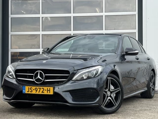 Mercedes-Benz C-Klasse 200 AMG Line 184pk | Automaat | Bluetooth | Cruise control | LED koplampen | Lederen bekleding | Parkeersensor voor en achter | Voorstoelen verwarmd | Zeer nette auto!