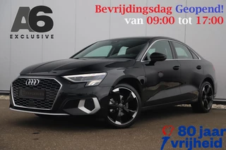 Audi A3 Limousine 30 TFSI Advanced edition Automaat 18 inch RS Look Velgen Sportstoelen Full LED Navigatie Carplay Android Clima Cruise Lane Assist