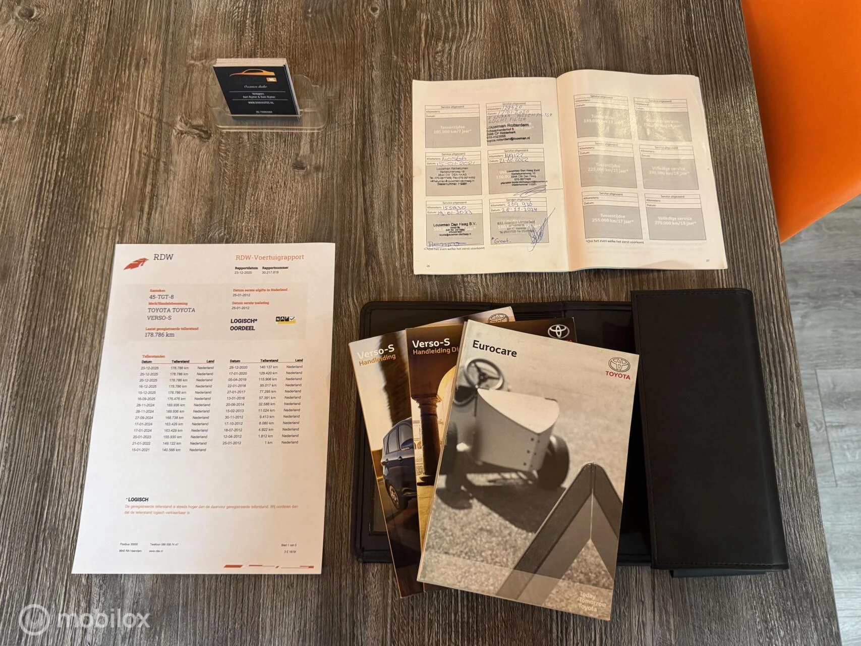 Hoofdafbeelding Toyota Verso-S