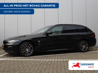 Hoofdafbeelding BMW 5 Serie BMW 5 Serie Touring 530e M-sport | Trekhaak | Pano | H&K | Head-up | Org. NL
