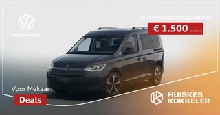Volkswagen Caddy Kombi 1.5 TSI 150pk DSG eHybrid Style > inruilpremie € 1.500,= beschikbaar < | Navi via Apple Carplay-Android Auto | Adaptieve Cruise Control |