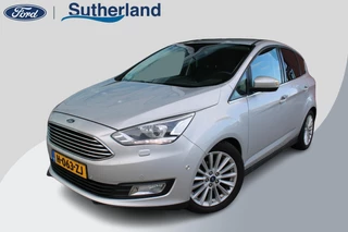 Hoofdafbeelding Ford C-MAX Ford C-Max 1.0 EcoBoost 125 PK Titanium | Camera | Winterpack | Navigatie | 17 INCH Lichtmetalen Velgen | Climate Control | Cruise Control | Privacy Glass | Half lederen bekleding | Dealeronderhouden