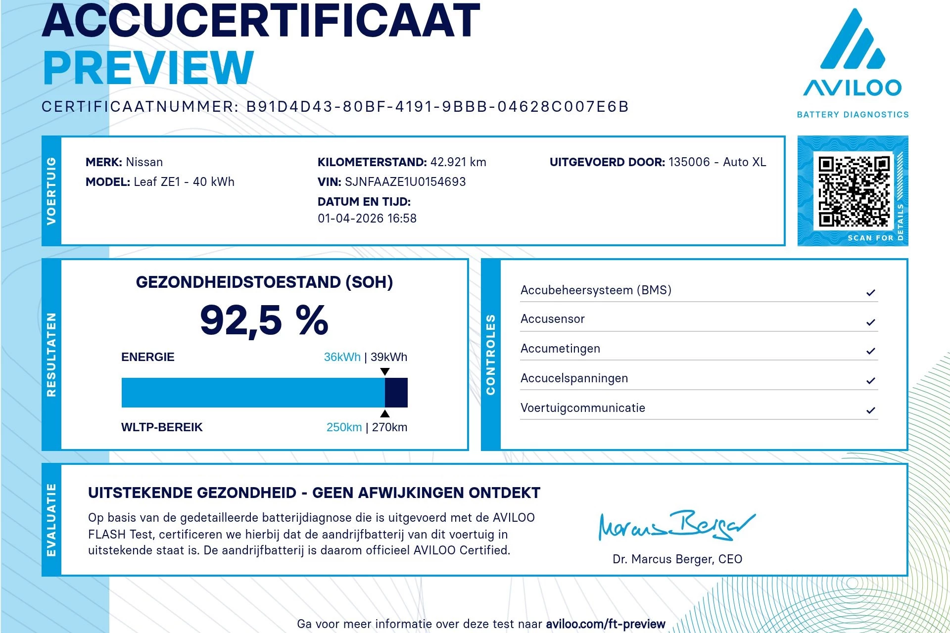 Hoofdafbeelding Nissan Leaf