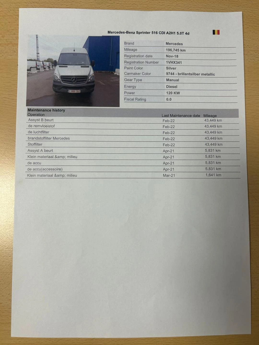 Hoofdafbeelding Mercedes-Benz Sprinter