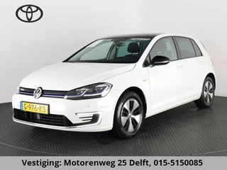 Volkswagen e-Golf FULL ELECTRIC.136 PK.WARMTEPOMP. ACCUTEST 90 %!! 1e EIG.100% ONDERHOUDEN!!! DIGITAAL DASHBOARD. ALS NIEUW TOT 2 JAAR GARANTIE *