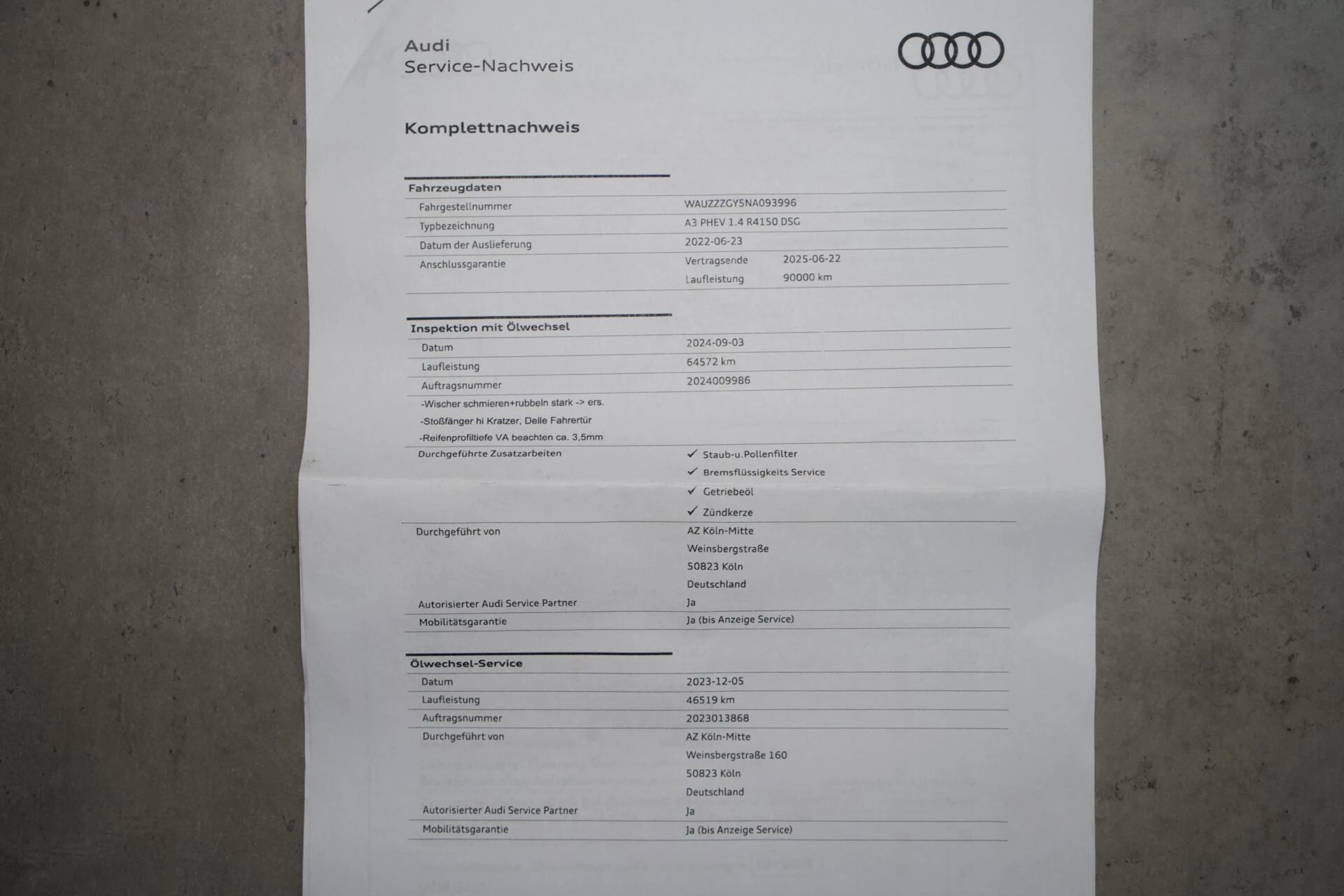 Hoofdafbeelding Audi A3